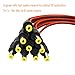 Igreeman 20 Pair DC Power Pigtail Male & Female Cable (Upgrated 18AWG) with 2.1mm x 5.5mm Connectors for Home Security Surveillance Camera Power Adapter and Party lighting Power Connection