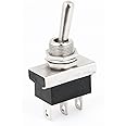 uxcell 12V DC 25A Off Road Car 3 Pin 3 Position On/Off/On Toggle Switch