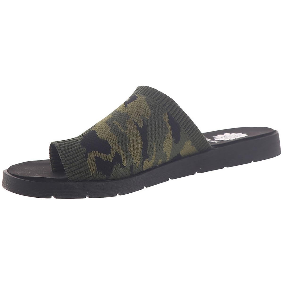 Yellow Box Women's Feeza Sandal, camo, 8 Image