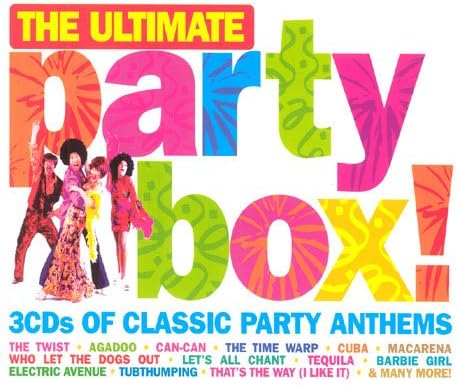 The Ultimate Party Box - Various Artists, Jive Bunny, The Party Animals, Black Lace, The Champs and more. Vol 1.