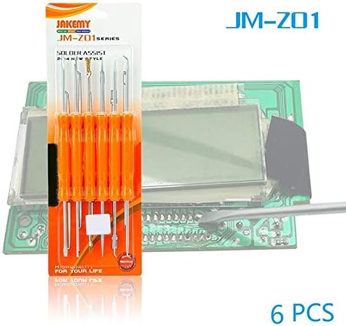 LILACORP JAKEMY JM-Z01 6 in 1 Soldering Assist Tool Set for Household Electric Iron Auxiliary Tool Kit NEW 100% NEW