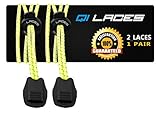 Qi Laces No Tie Elastic Shoelaces for Running