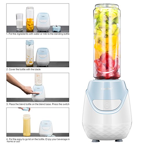 image for COMFEE' Personal Blender,Blender for Shakes and Smoothies,Baby Healthy