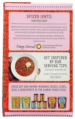 MAYA KAIMAL SAVORY SPICED LENTIL SOUP, 17.6 OZ