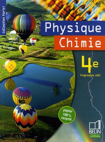 Physique Chimie: Programme 2007 (French Edition) by Pascal Borruto (2007-05-04) by (Paperback)