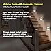 Anbock Motion Sensor Night Lights USB Rechargeable LED Closet Lights Wireless Under Cabinet Lighting Puck Lights Stick on Light for Cupboard Pathway Hallway Bathroom Bedroom Kitchen White 6000K 4 Pack