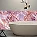 AMAZING WALL Pink Marble Sticker Wall Decor Contact Paper Film DIY Home Decoration Living Room Bedroom 15.7x70.87