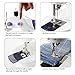 Sewing Machine, Mini-Sized Basic Crafting Mending Machine for Travelling, One of The Quickest Sewing Up Equipment