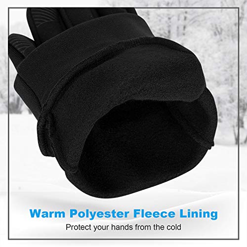 LANYI Winter Gloves Touchscreen Lightweight Windproof Anti-Slip Warm Liner Gloves Cycling Running Driving Climbing Biking Work Outdoor Thin Gloves Women Men