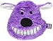 Multipet Loofa Head Dog Toy with Crinkle Ears, 7