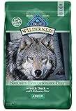 Blue Buffalo Wilderness High Protein Grain Free, Natural Adult Dry Dog Food, Duck 24-lb