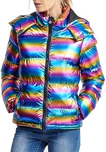 doudoune metallic femme