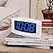 DreamSky Simple Alarm Clock with Snooze, 1.2 Inch Clear Led Digit Display with Dimmer, Electronics Clock for Bedrooms Kids and Gift