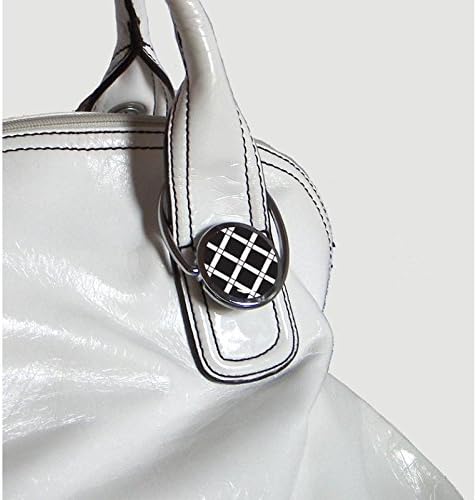 Miss Kha - Accesorio para bolso cruzado negro, Black, White - Image 3