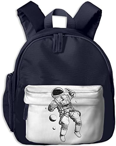 Kid's Cute Astronaut In Space Weightlessness Galaxy School Bags/Packbags For Boys And Girls