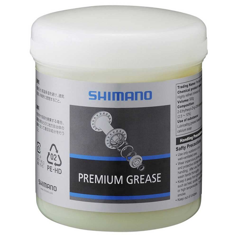 SHIMANO Premium Dura-Ace 500 g tub Grease for Bicycle Maintenance, White