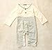 stylesilove Baby Boy Kimono Cardigan and Romper 2-pc Costume (80/12-18 Months) Navy Blue