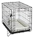 MidWest Homes for Pets QuietTime XS Dog Bed – White Fleece Bolster, Ultra-Soft and Machine Washable, Fits 22-Inch Crates and Carriers, for Small Dogs and Cats