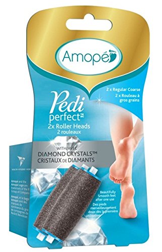 Pedi Perfect Electronic Foot File Refills, 2 Count, Regular Coarse