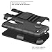 LG Stylo 3 Case, SGM Hybrid Dual Layer Combo Armor Defender Protective Case With Kickstand + Belt Clip Holster For LG Stylo 3 (Black)