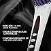 Hair Straightener Brush by And He is Done - Best 2 in 1 Ionic Hair Straightener Brush with Heat Resistant Glove Carrying Bag -Anti-scald, Anti-static, Adjustable Temperature - no More Damaged Hair
