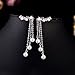 Myhouse Hand Make Pearl Long Earings Elegant Women Earings Jewelry Gift