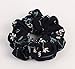 Teemico 8 Pack Colorful Bobbles Elastic Hair Bands Chiffon Floral Fabric Hair Ties, 8 Colors (Style 3)