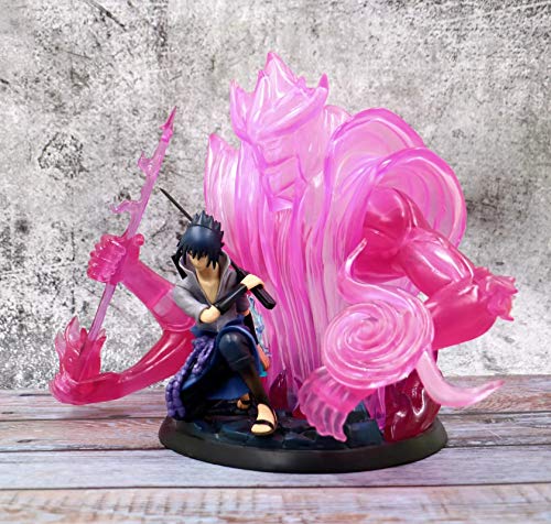Yvonnezhang-Anime-Naruto-Susanoo-Sasuke-Figuras-de-accin-Coleccin-de-Juguetes-Modelo