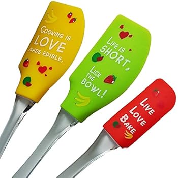 fun silicone spatulas
