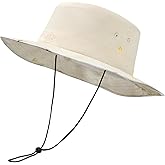 BASSDASH UPF 50+ Patterned Under Brim Foldable Lightweight Bucket Sun Hats for Fishing Hiking Safari Men Women FH18
