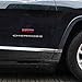2 Pcs 75 Year 1941 Anniversary Metal Emblem Badge for Jeep Wrangler CHEROKEE Red & Black