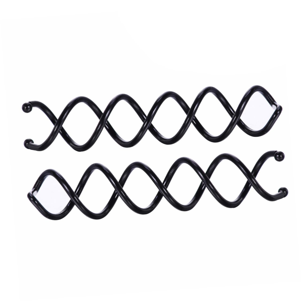Minkissy Spiral Bobby Hairpins Spin Pins for Hair, 20pcs Bun Twist Screw Hair Clip Blonde Updo hair Accessories Messy Bun Tool (Black)