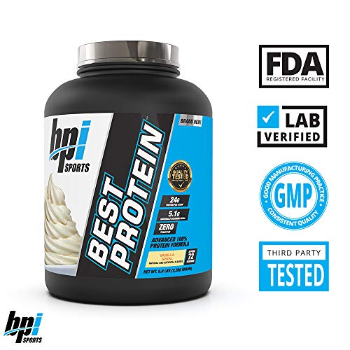 image for BPI Sports Best Protein - 100% Whey Protein Blend - Muscle Growth, Rec
