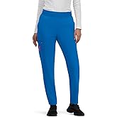 KOI Next Gen Smart Daily Women's 7-Pocket Jogger-Style Scrub Pant Royal Blue X-Large Petite