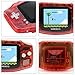 FAITHPRO Retro FC Handheld Game Console with Built in 400 Games, 3 Inch Screen USB Charger Supports TV Output Video Game Console for Kids and Adults (Single Red)
