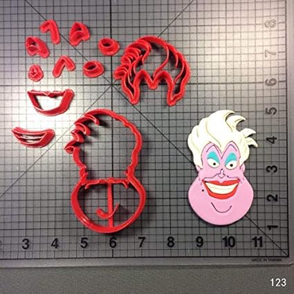 Amazon Co Jp アニメ映画キャラクター エリック ウルスラクッキーカッター スタンプ 3dプリントフォンダンケーキデコレーションツール Plaカップケーキカッター 多用途 1セット 文房具 オフィス用品