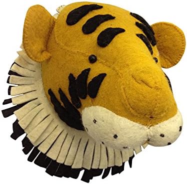 Fiona Walker Tiger Head Wall Decor-Fiona Walker Animal Head