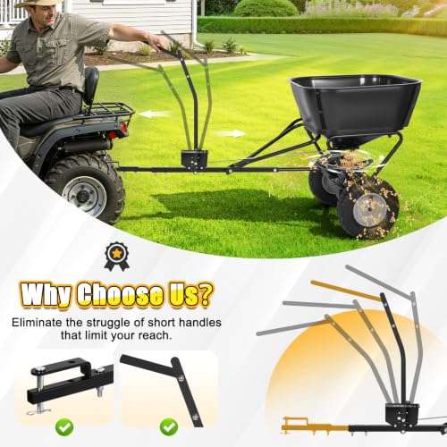 HVDI Pull Behind Broadcast Spreader photo 7