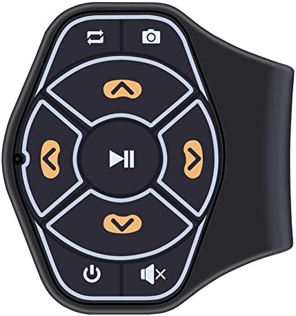 Achicoo 車載bluetoothリモコン 車 Bluetooth コントローラ スマホ ハンズフリー 通話 最安値挑戦 電話リモコン ステアリングホイール