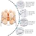 Instant Pot Accessories Silicone Egg Bites Molds with 2 Pcs Stainless Steel Egg Steamer Rack Set for Instant Pot Accessories Reusable Storage Container By Fanuk