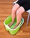 JapanBargain 1827, Japanese Foot Spa Bucket Detox Message Tub, Made in Japan