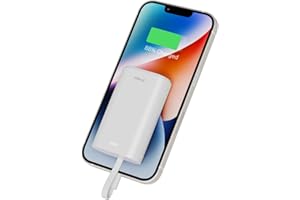 iWALK Portable Charger 9000mAh Ultra-Compact Power Bank with Built-in Cable,Small External Battery Pack Compatible with iPhone 14/14 Plus/14 Pro Max/13/13 Mini/13 Pro Max/12/12/Pro/11/XR/XS/X/8/7/6