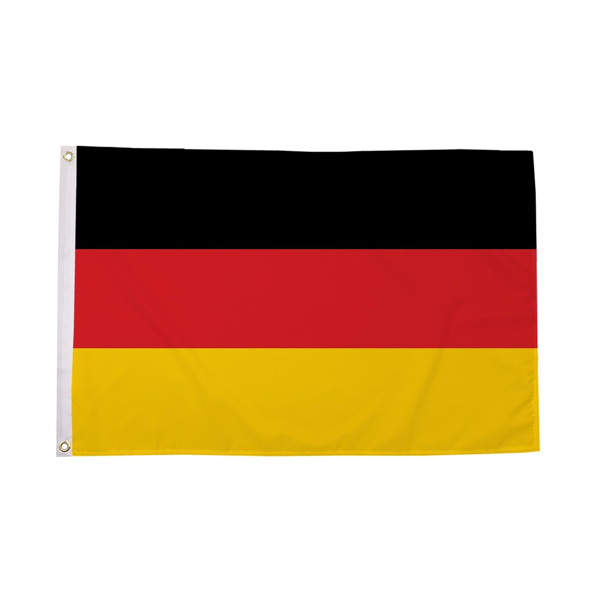 Flagtex Germany Flag Small 3ft x 2ft (90cm x 60cm) - German National Flag for Garden Display, Outdoor Polyester Flag, European Country Banner, Sports Events — image 1