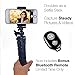 Xiner Mini Flexible Octopus Tripod with Bluetooth Remote Shutter and Universal Phone Holder for iphone Smartphone and Camera