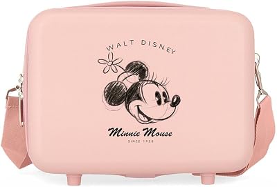 Minnie You are Magic Nude Trousse de Toilette Adaptable 29x21x15 cms ABS Rigide 9.14L 0.8 kgs