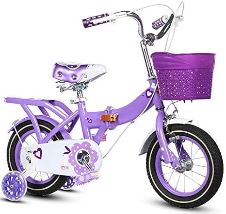 Amazon Co Jp Ysa 子供用自転車子供用自転車12 14 16 18 インチの男の子と女の子 のサイクリング 2 11歳の子供に適していますブルーピンクパープルレッド ホーム キッチン