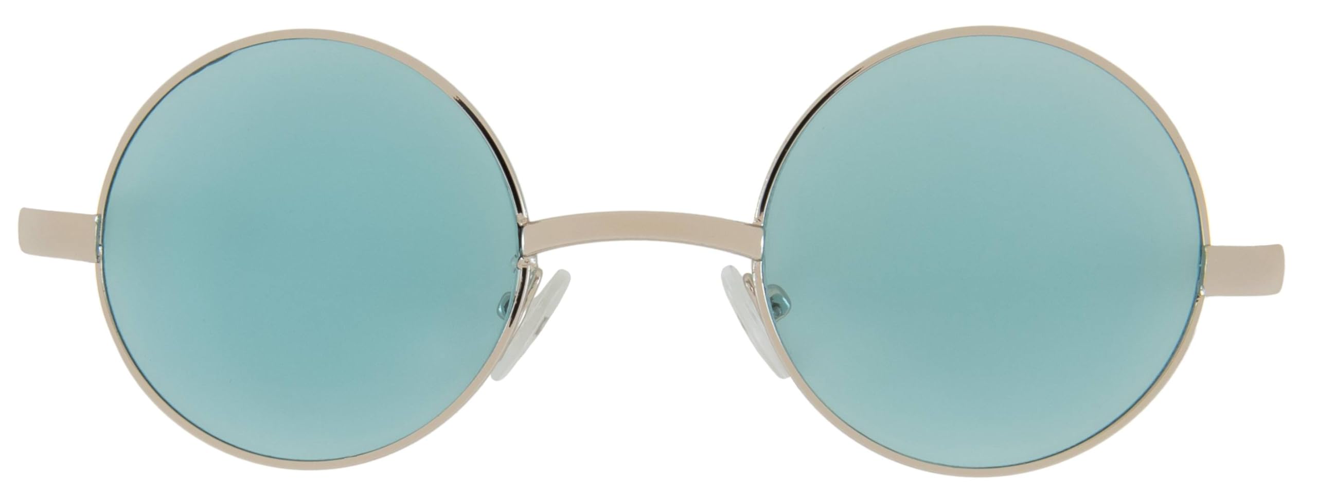 Photo 1 of OWL Round Sunglasses Metal Frame Hippie Sunglasses UV400 Polycarbonate Green Tinted Lens John Lennon Sunglasses for Men Women
