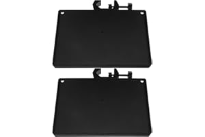 Toyvian 2pcs Microphone Stand Tray Stable Table Shelf for Mic Stands Up to Multi-device Organizer for Sound