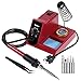 Vastar Soldering Iron Station - Soldering Iron, Anti Static and Temperature Adjustable(Red)