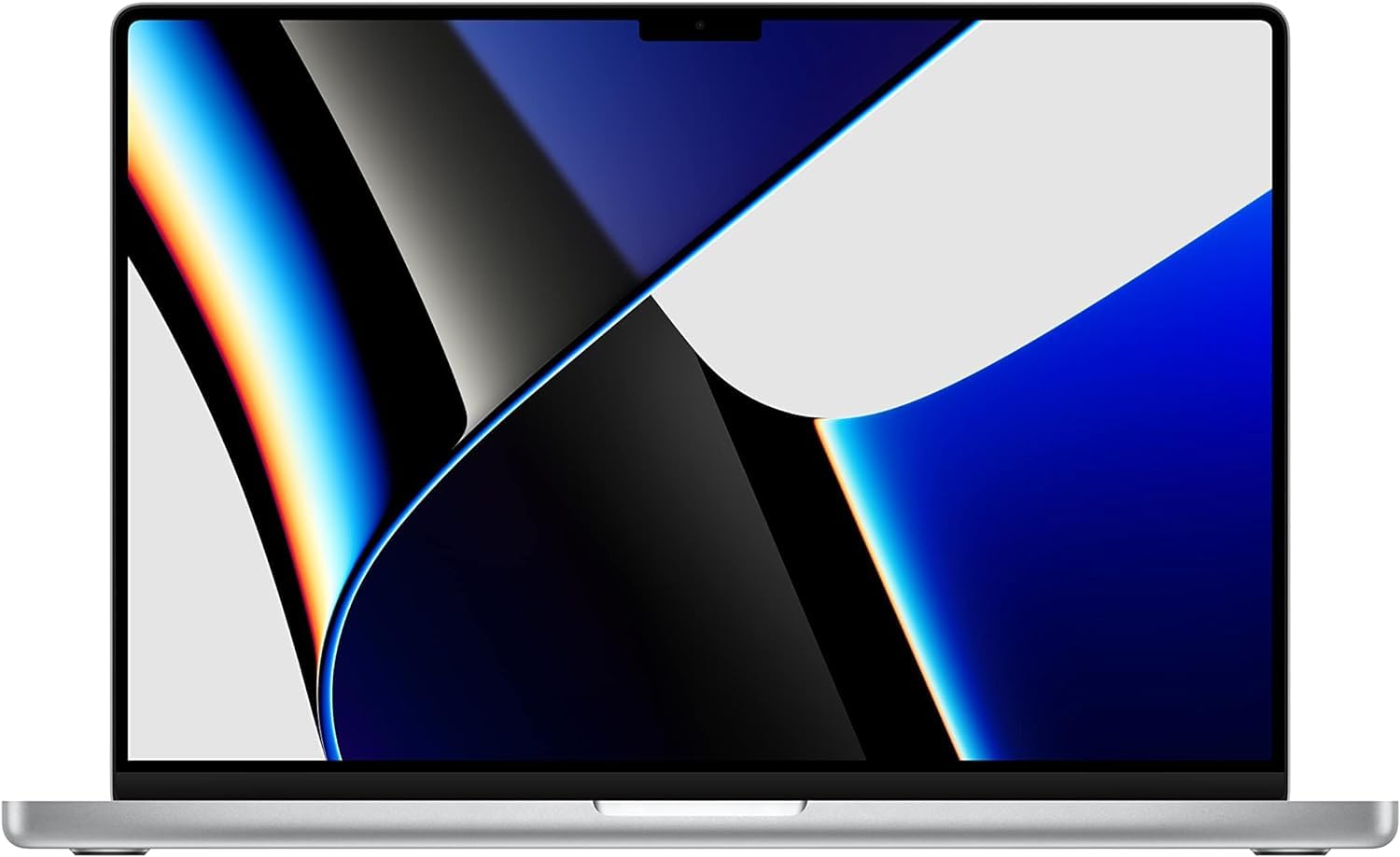Apple 2021 MacBook Pro with Apple M1 Pro Chip (14 Inches, 16 GB RAM, 512 GB SSD Capacity) (QWERTZ German), Silver (Refurbished)